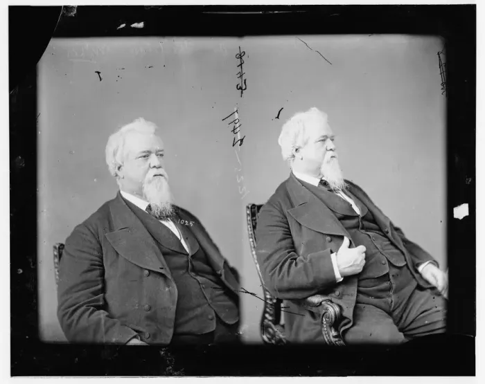 Framed Print : Obadiah B. McFadden, 1865-1880. Creator: Unknown Framed Print : Obadiah B. McFadden, 1865-1880. Creator: Unknown