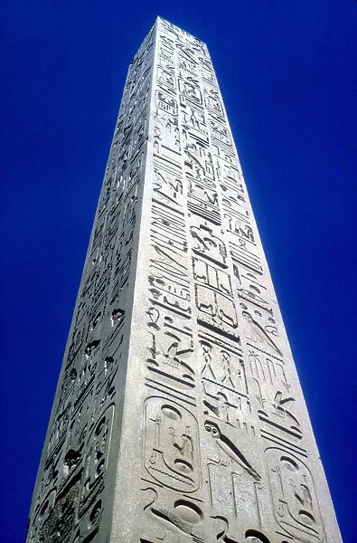 Obelisk of Ramesses II, Temple sacred to Amun Mut & Khons, Luxor, Egypt, c13th century BC
