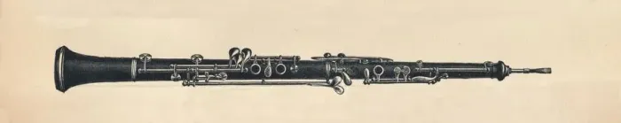 Framed Print : Oboe, 1895. Creator: Unknown