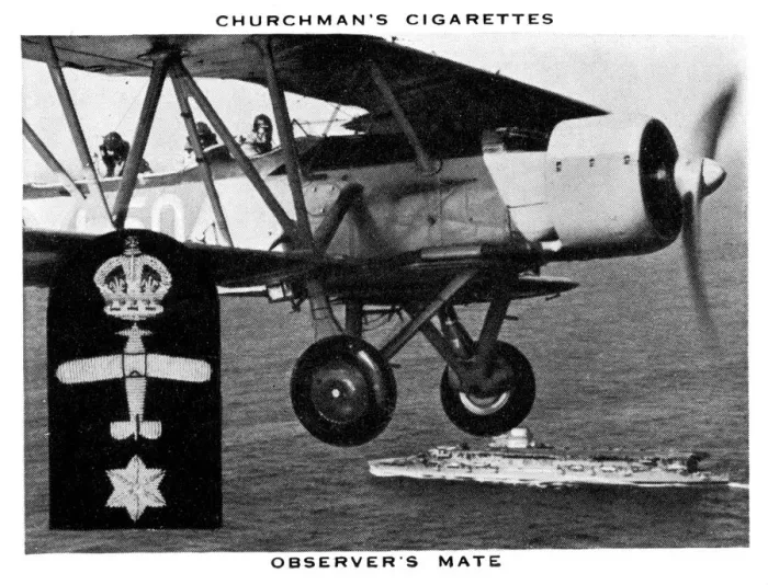 Framed Print : Observers Mate, 1937. Artist: WA & AC Churchman Framed Print : Observers Mate, 1937. Artist: WA & AC Churchman