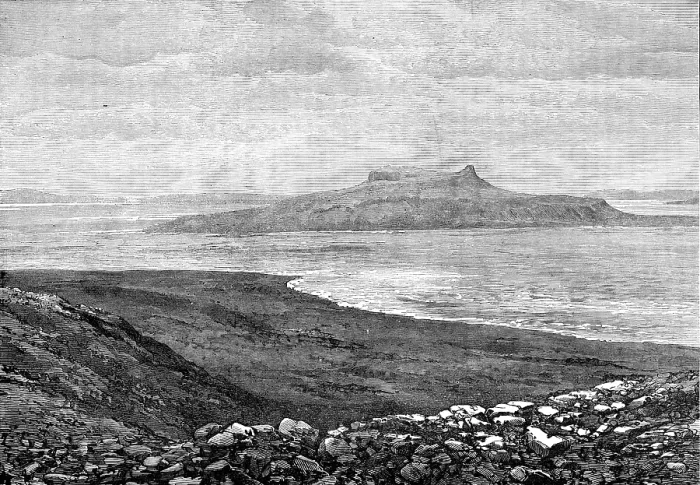 Framed Print : The Ocean Depth Exploring Voyage: Grave Island, Royal Sound, Kerguelen Land, 1874. Creator: Unknown Framed Print : The Ocean Depth Exploring Voyage: Grave Island, Royal Sound, Kerguelen Land, 1874. Creator: Unknown