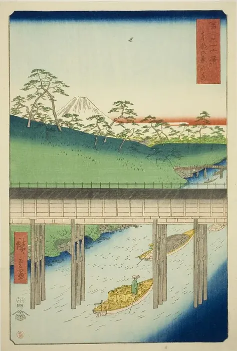 Framed Print : Ochanomizu in the Eastern Capital (Toto Ochanomizu), from the series Thirty-six Views... 1858. Creator: Ando Hiroshige. Ochanomizu in the Eastern Capital (Toto Ochanomizu), from the series Thirty-six Views... 1858. Creator: Ando Hiroshige Framed Print : Ochanomizu in the Eastern Capital (Toto Ochanomizu), from the series Thirty-six Views... 1858. Creator: Ando Hiroshige. Ochanomizu in the Eastern Capital (Toto Ochanomizu), from the series Thirty-six Views... 1858. Creator: Ando Hiroshige