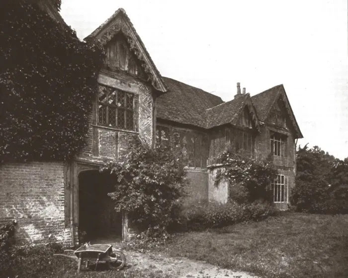 Framed Print : Ockwells Manor, Berkshire, 1894. Creator: Unknown Framed Print : Ockwells Manor, Berkshire, 1894. Creator: Unknown