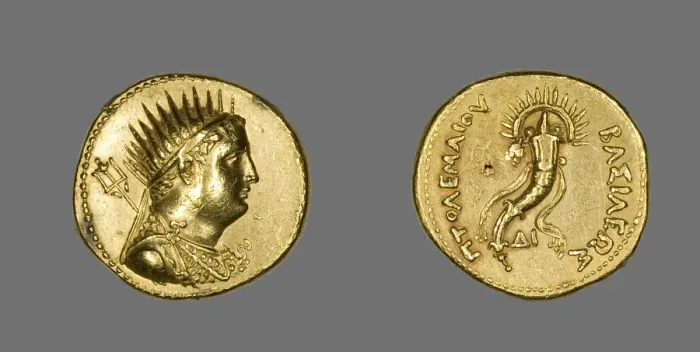Framed Print : Octadrachm (Coin) Portraying King Ptolemy III Euergetes, Ptolemaic Period (221-205 BCE) Framed Print : Octadrachm (Coin) Portraying King Ptolemy III Euergetes, Ptolemaic Period (221-205 BCE)