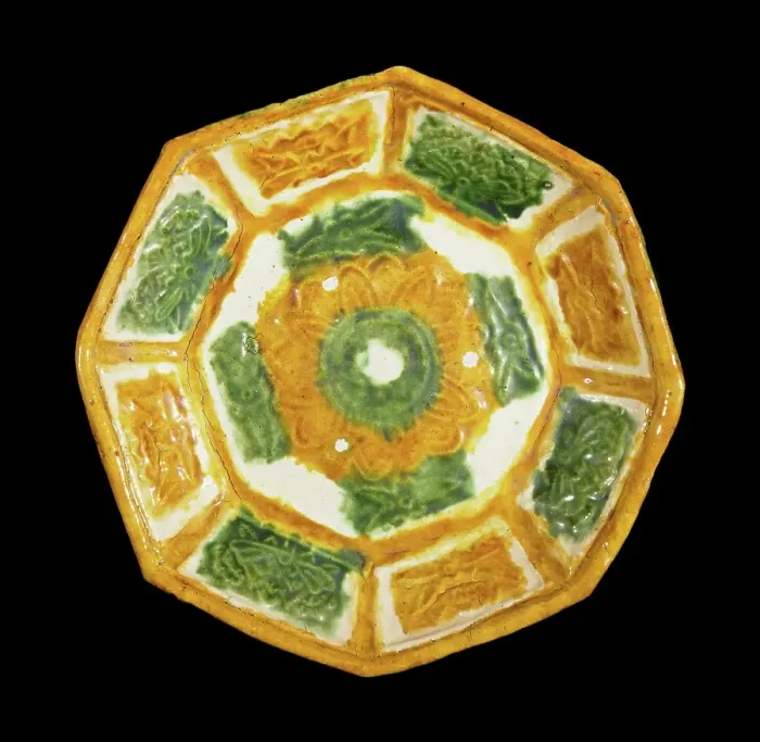 Framed Print : Octagonal dish, 907-1125. Creator: Unknown
