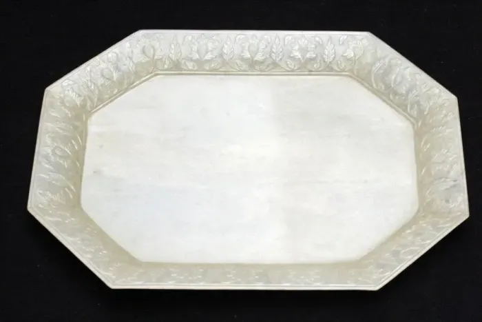 Framed Print : Octagonal Serving Platter, , 18th century. Creator: Unknown Framed Print : Octagonal Serving Platter, , 18th century. Creator: Unknown