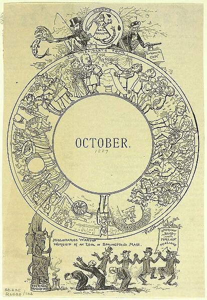 October, 1887. Creator: F. G. Atwood