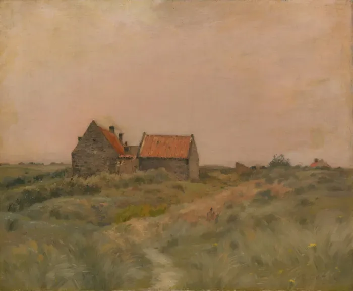 Framed Print : October Day, 1890 / 93. Creator: Jean-Charles Cazin Framed Print : October Day, 1890 / 93. Creator: Jean-Charles Cazin
