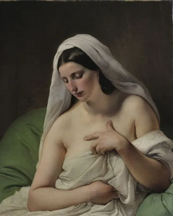 Framed Print : The Odalisque, 1839 Framed Print : The Odalisque, 1839