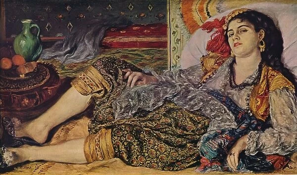 Odalisque, 1870. Artist: Pierre-Auguste Renoir