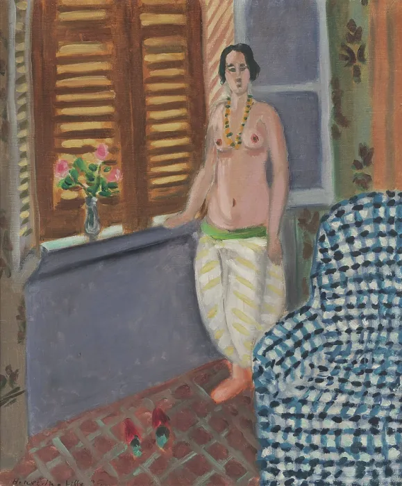 Framed Print : Odalisque, 1925. Creator: Matisse, Henri (1869-1954) Framed Print : Odalisque, 1925. Creator: Matisse, Henri (1869-1954)