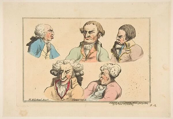 Oddities, January 1794. Creator: Thomas Rowlandson