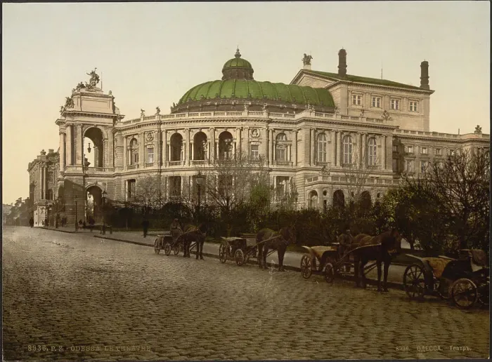 Framed Print : Odessa Opera and Ballet Theater, 1890-1900 Framed Print : Odessa Opera and Ballet Theater, 1890-1900