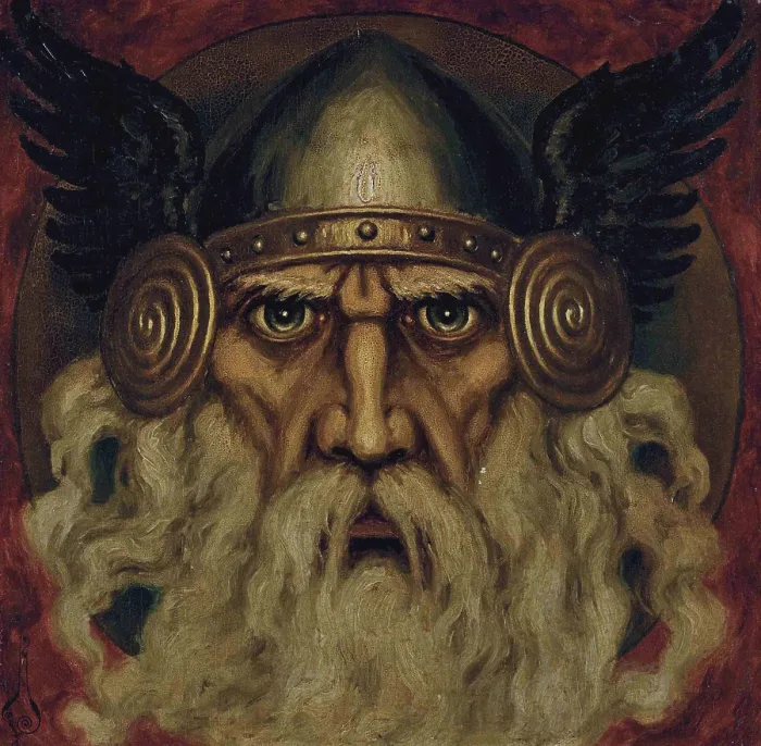 Framed Print : Odin, 1927 Framed Print : Odin, 1927