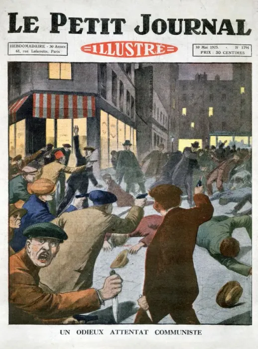 Framed Print : An odious communist attack, 1925 Framed Print : An odious communist attack, 1925