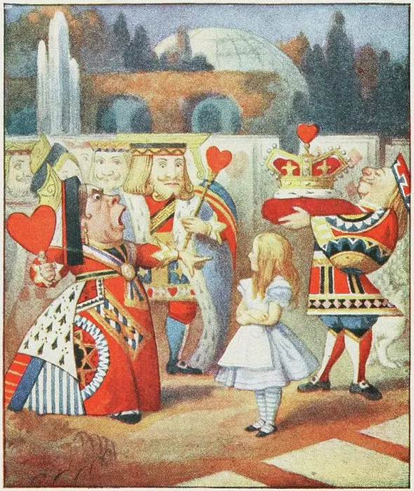 Framed Print : Off With His Head!, 1911. Creator: Tenniel, Sir John (1820-1914) Framed Print : Off With His Head!, 1911. Creator: Tenniel, Sir John (1820-1914)