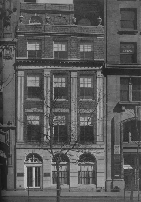 Framed Print : Office building for Clarence Whitman & Sons, Inc, New York, 1925 Framed Print : Office building for Clarence Whitman & Sons, Inc, New York, 1925