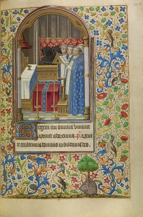 Framed Print : Office of the Dead; Book of Hours, about 1466-1470. Creator: Master of Jacques of Luxembourg Framed Print : Office of the Dead; Book of Hours, about 1466-1470. Creator: Master of Jacques of Luxembourg