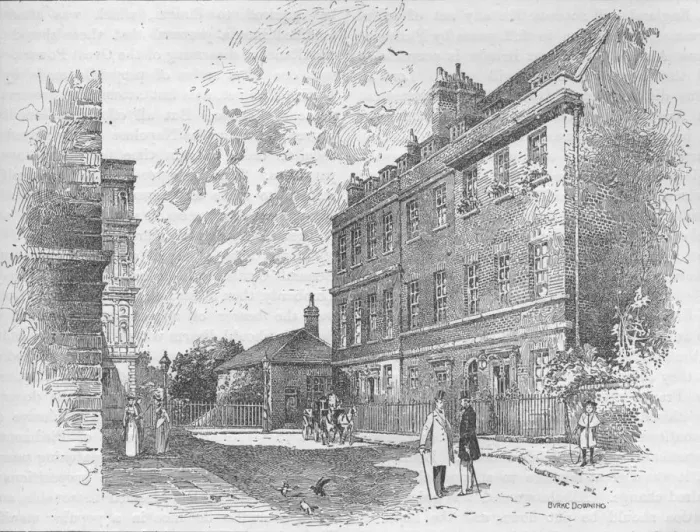 Framed Print : Office of the First Lord of the Treasury, 10 Downing Street, London, 19th century (1906) Framed Print : Office of the First Lord of the Treasury, 10 Downing Street, London, 19th century (1906)