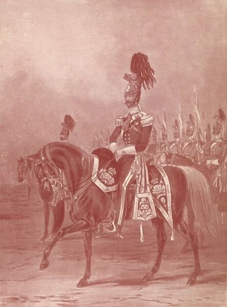 Officer, Bombay Lancers, c1820-1870, (1909). Artist: John Harris Junior
