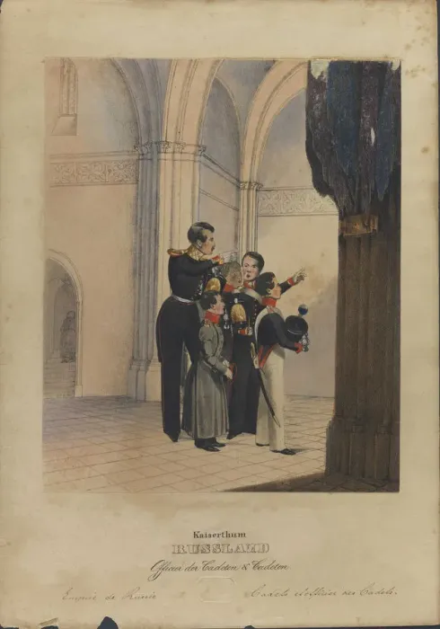 Framed Print : Officer with the Cadets Framed Print : Officer with the Cadets