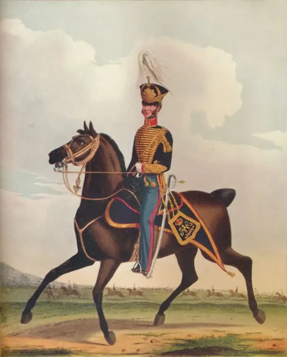 Framed Print : Officer of the Royal Artillery (Horse Brigade), c1833. (1914) Framed Print : Officer of the Royal Artillery (Horse Brigade), c1833. (1914)