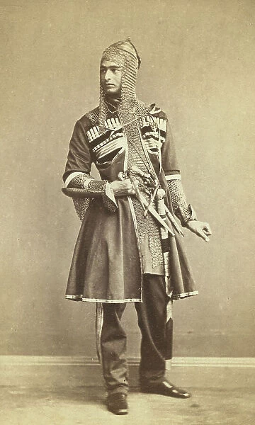 Officer of Sesghian(?) Regt, St Petersburg, between 1870 and 1886. Creator: Unknown