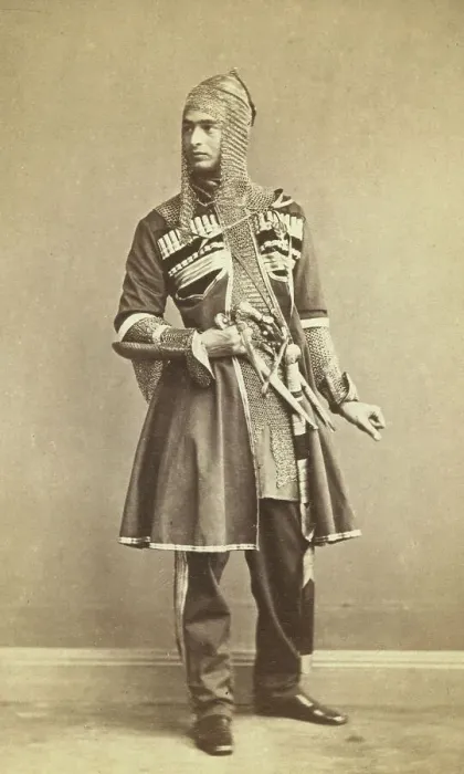 Framed Print : Officer of Sesghian(?) Regt, St Petersburg, between 1870 and 1886. Creator: Unknown Framed Print : Officer of Sesghian(?) Regt, St Petersburg, between 1870 and 1886. Creator: Unknown