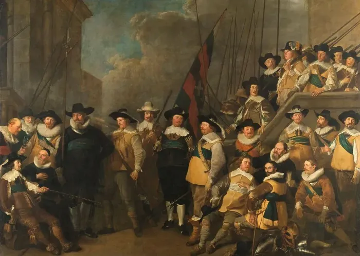 Framed Print : Officers and other Civic Guardsmen of the V District in Amsterdam under the command of Captain Corne Creator: Jacob Adriaensz. Backer Framed Print : Officers and other Civic Guardsmen of the V District in Amsterdam under the command of Captain Corne Creator: Jacob Adriaensz. Backer