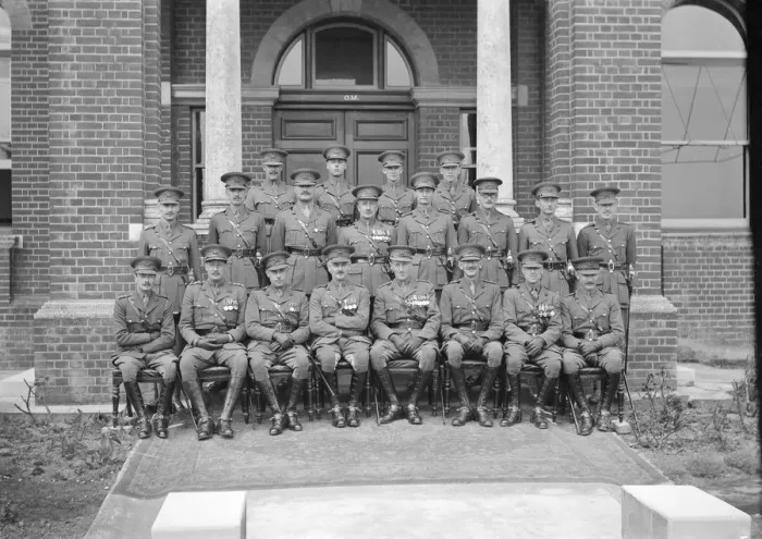 Framed Print : Officers group, Queens Royal Regiment, c1935. Creator: Kirk & Sons of Cowes Framed Print : Officers group, Queens Royal Regiment, c1935. Creator: Kirk & Sons of Cowes