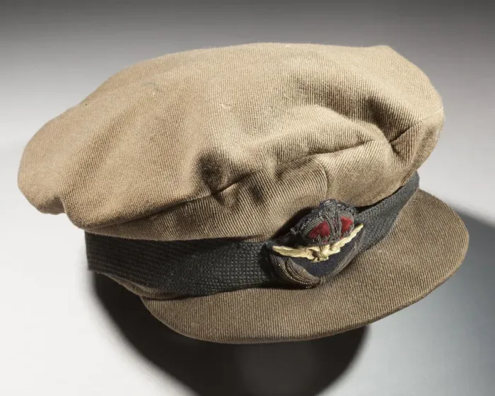 Framed Print : Officers service cap, Royal Flying Corps, ca. 1910s. Creator: Lincoln Bennet Company Ltd Framed Print : Officers service cap, Royal Flying Corps, ca. 1910s. Creator: Lincoln Bennet Company Ltd