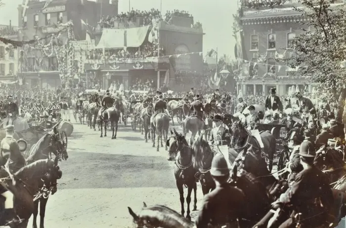 Framed Print : Official opening of the Blackwall Tunnel, Poplar, London, 1897 Framed Print : Official opening of the Blackwall Tunnel, Poplar, London, 1897