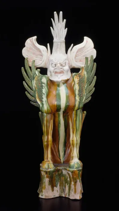 Framed Print : Ogre-Headed Guardian Beast (Zhenmushou), Tang dynasty (618-907 A. D Framed Print : Ogre-Headed Guardian Beast (Zhenmushou), Tang dynasty (618-907 A. D