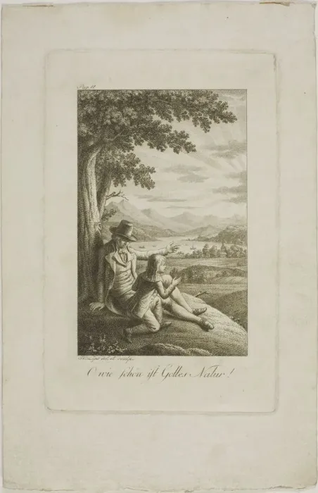 Framed Print : Oh How Beautiful is Gods Nature, n. d. Creator: Johann Heinrich Lips Framed Print : Oh How Beautiful is Gods Nature, n. d. Creator: Johann Heinrich Lips