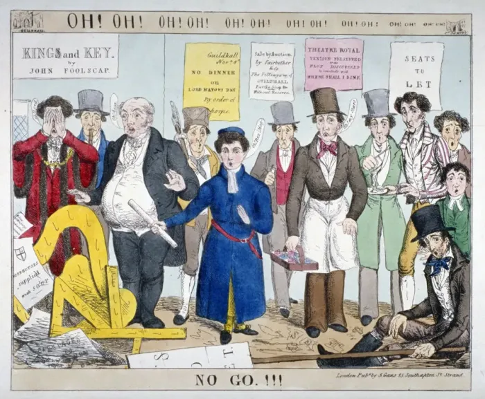 Framed Print : Oh! Oh! Oh! Oh!... No go!!!, 1830 Framed Print : Oh! Oh! Oh! Oh!... No go!!!, 1830
