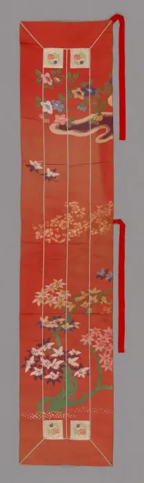 Framed Print : Ohi (Stole), Japan, Meiji period (1868-1912), 1875 / 1900. Creator: Unknown Framed Print : Ohi (Stole), Japan, Meiji period (1868-1912), 1875 / 1900. Creator: Unknown