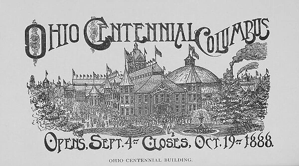 Ohio Centennial Building, 1888. Creator: Unknown