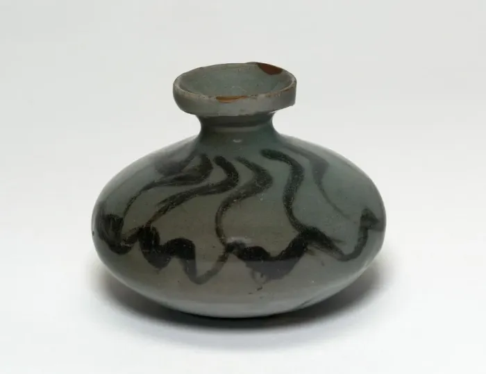 Framed Print : Oil Bottle with Scrollwork, Korea, Goryeo dynasty (918-1392), mid-12th century Framed Print : Oil Bottle with Scrollwork, Korea, Goryeo dynasty (918-1392), mid-12th century