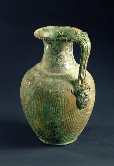 Framed Print : Oinochoe, 25 BC-AD 25. Creator: Unknown Framed Print : Oinochoe, 25 BC-AD 25. Creator: Unknown