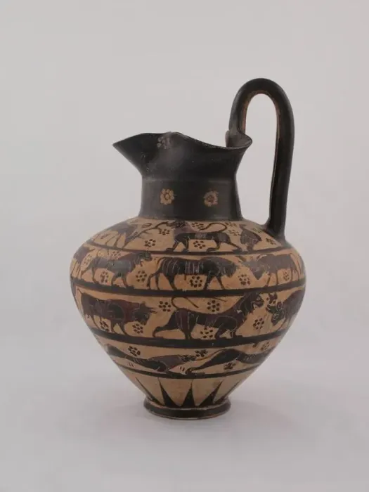 Framed Print : Oinochoe (Pitcher), 640-625 BCE. Creator: Unknown Framed Print : Oinochoe (Pitcher), 640-625 BCE. Creator: Unknown