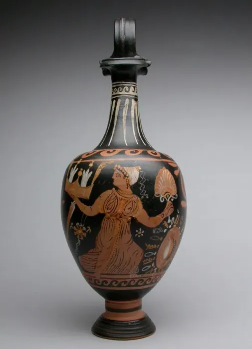 Framed Print : Oinochoe (Pitcher), end of 4th century BCE. Creator: Mattinata Painter Framed Print : Oinochoe (Pitcher), end of 4th century BCE. Creator: Mattinata Painter