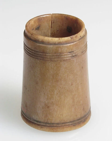 Ointment Jar, Coptic, 4th-7th century. Creator: Unknown