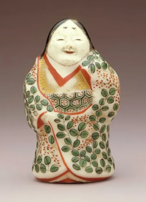 Framed Print : Okame, 19th century. Creator: Unknown Framed Print : Okame, 19th century. Creator: Unknown