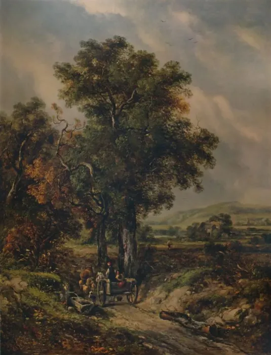 Framed Print : Okehampton, 19th century, (1935). Artist: Richard Hilder Framed Print : Okehampton, 19th century, (1935). Artist: Richard Hilder