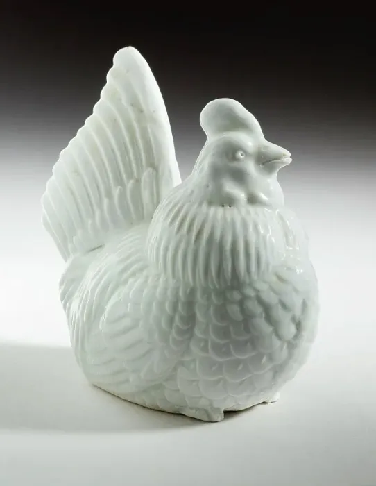 Framed Print : Okimono in the Form of a Small Cockerel, 19th century. Creator: Unknown Framed Print : Okimono in the Form of a Small Cockerel, 19th century. Creator: Unknown