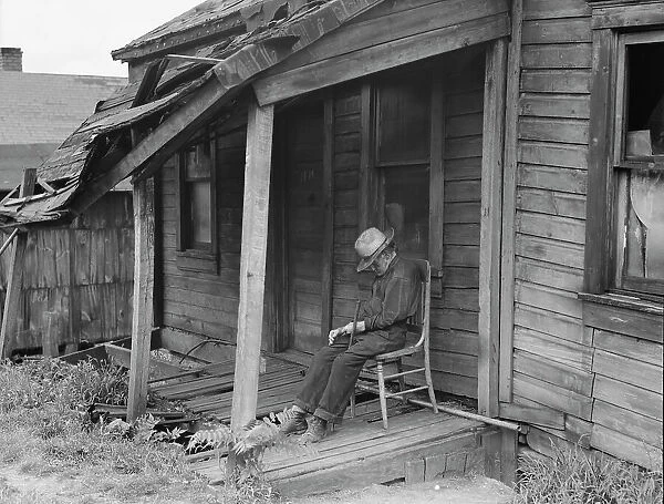 Old age near Washington, Pennsylvania, 1936. Creator: Dorothea Lange