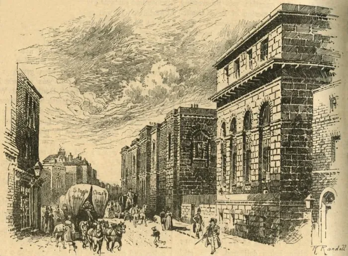 Framed Print : The Old Bailey, London, early 19th century (c1890). Creator: Unknown