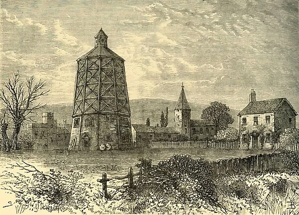 Old Battersea Mill, about 1800, (c1878). Creator: Unknown