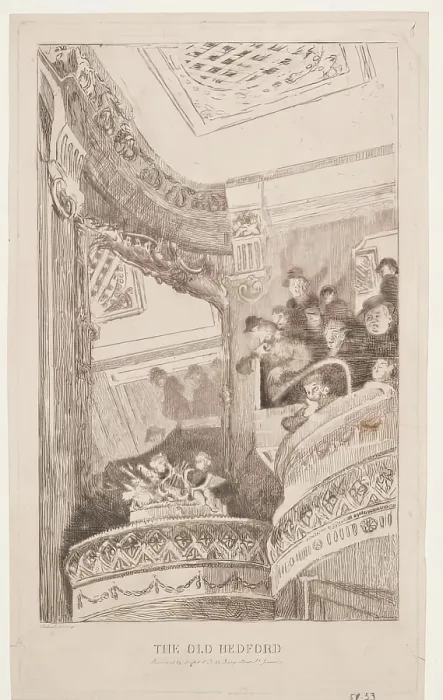 Framed Print : The Old Bedford, 1900-1924. Creator: Walter Richard Sickert Framed Print : The Old Bedford, 1900-1924. Creator: Walter Richard Sickert
