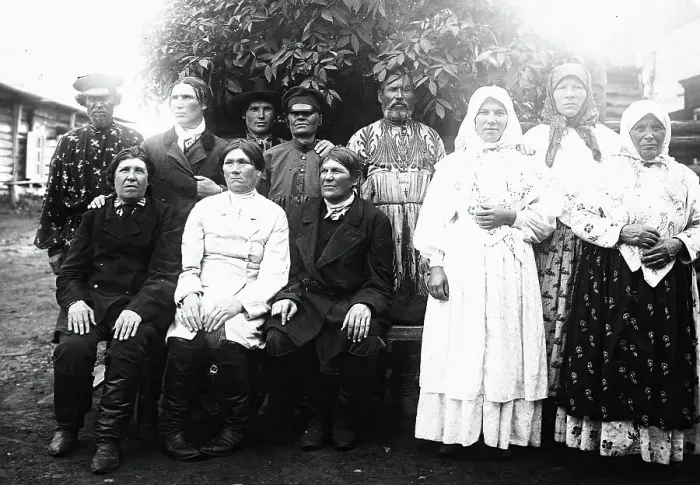 Framed Print : Old Believers, 1890. Creator: Unknown Framed Print : Old Believers, 1890. Creator: Unknown
